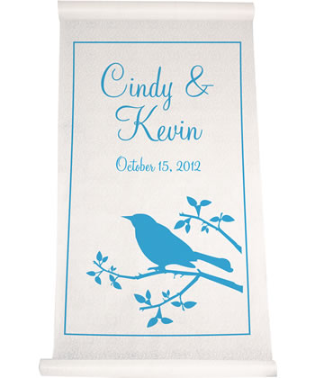 Bird Silhouette Aisle Runner