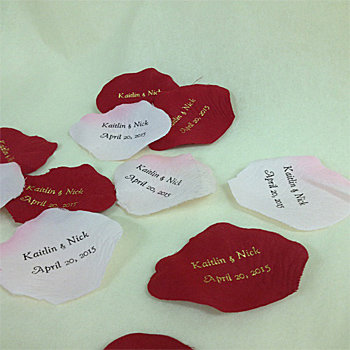 Rose Petal Favors (Sold in Bag of 100 petals)