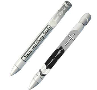 Wedding Pens - Joined Together