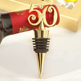 Golden-50 wine bottle stoppers