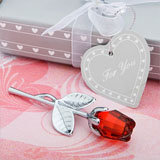 Choice Crystal Collection Red Rose Favors