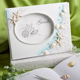 <em>Finishing Touches Collection</em> Beach Themed Wedding Guest Book
