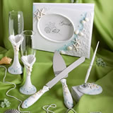 <em>Finishing Touches Collection</em> Of Beach Themed Wedding Day Accessories