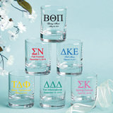 Personalized Votive / Shot Glasses 3.5oz: Greek Designs