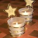 Gold Star Design 50th Anniversary Celebration Favors