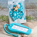 Flip flop luggage  tag favors