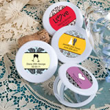 Anniversary Personalized Expressions Collection Mirror Compact Favors - Anniversary