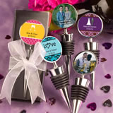 <em>Personalized Expressions Collection</em> Wine  Bottle Stopper Favors