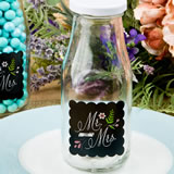 Sayings collection Mr & Mrs design Vintage milk bottle
