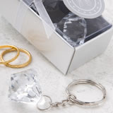 <em> Clear Diamond  Collection</em> Diamond  Design Key Chain