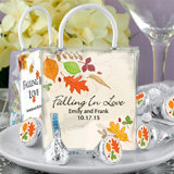 Hersheys Kisses Mini Gift Tote Favors: Fall Designs