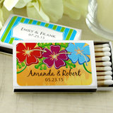 Personalized Matches - Set of 50 (White Box): Unique Designs