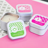 MOD Pattern Baby Square Candle Tins