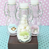 Baby Animal Personalized Mini Glass Bottles