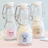 Vintage Baby Personalized Mini Glass Bottles