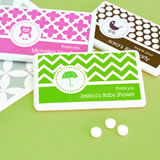 MOD Pattern Baby Mini Mint Favors