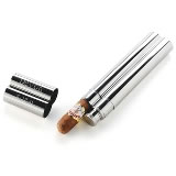 Personalized Stainless Steel Cigar Case/Flask Combo Favors