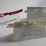 Ribbon Seating Cards